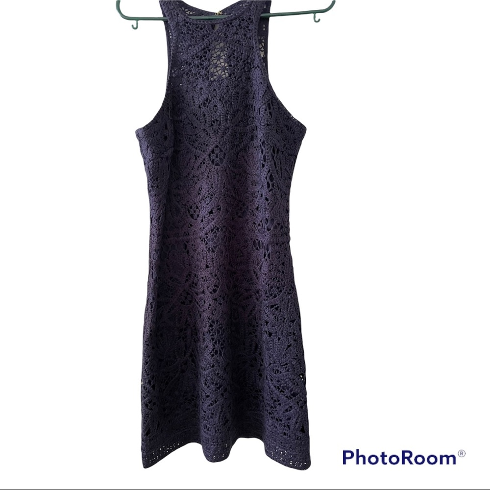 Lilly Pulitzer Jaime Shift In True Navy Knit - image 3